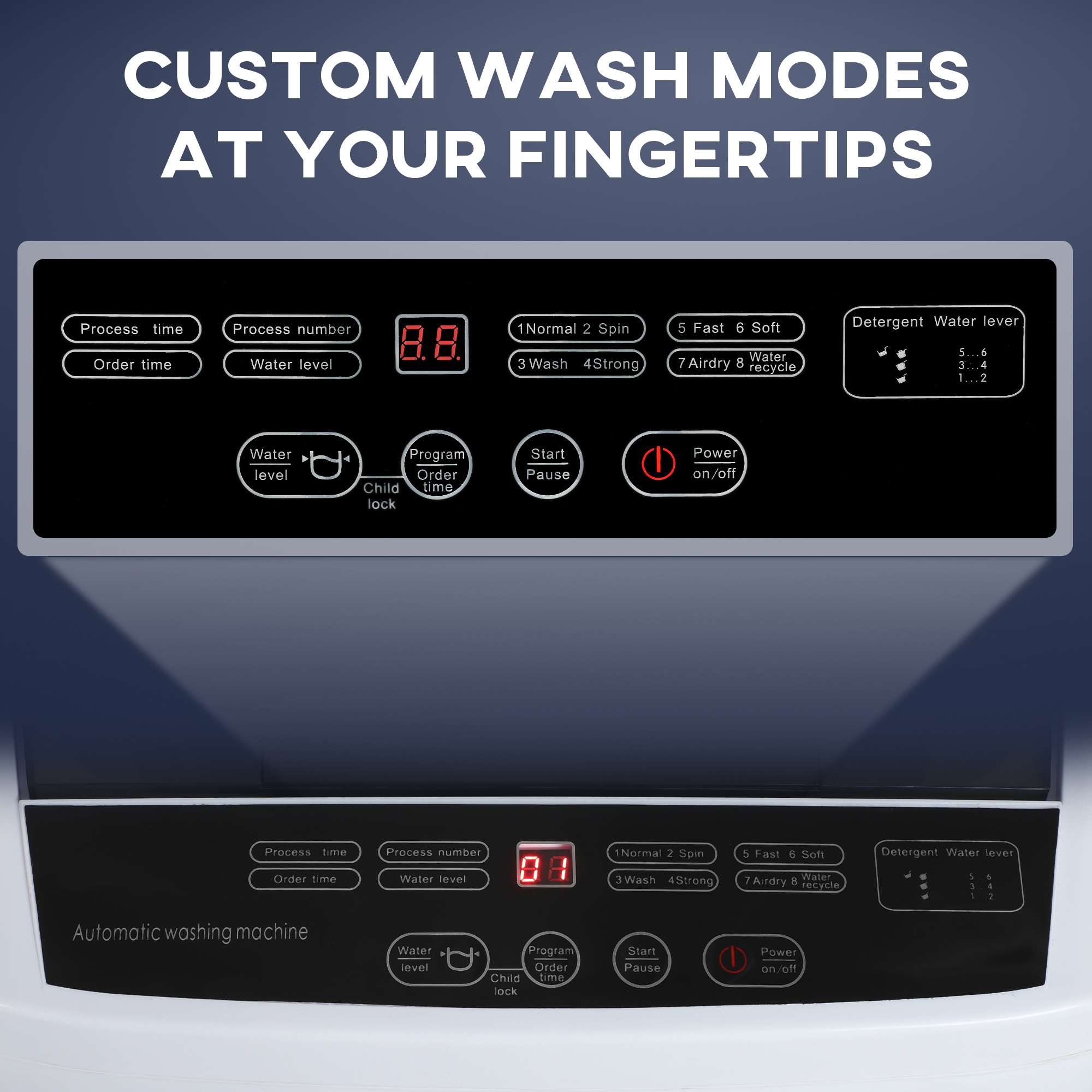 Compact Washer, Portable Washing Machine - Image 3