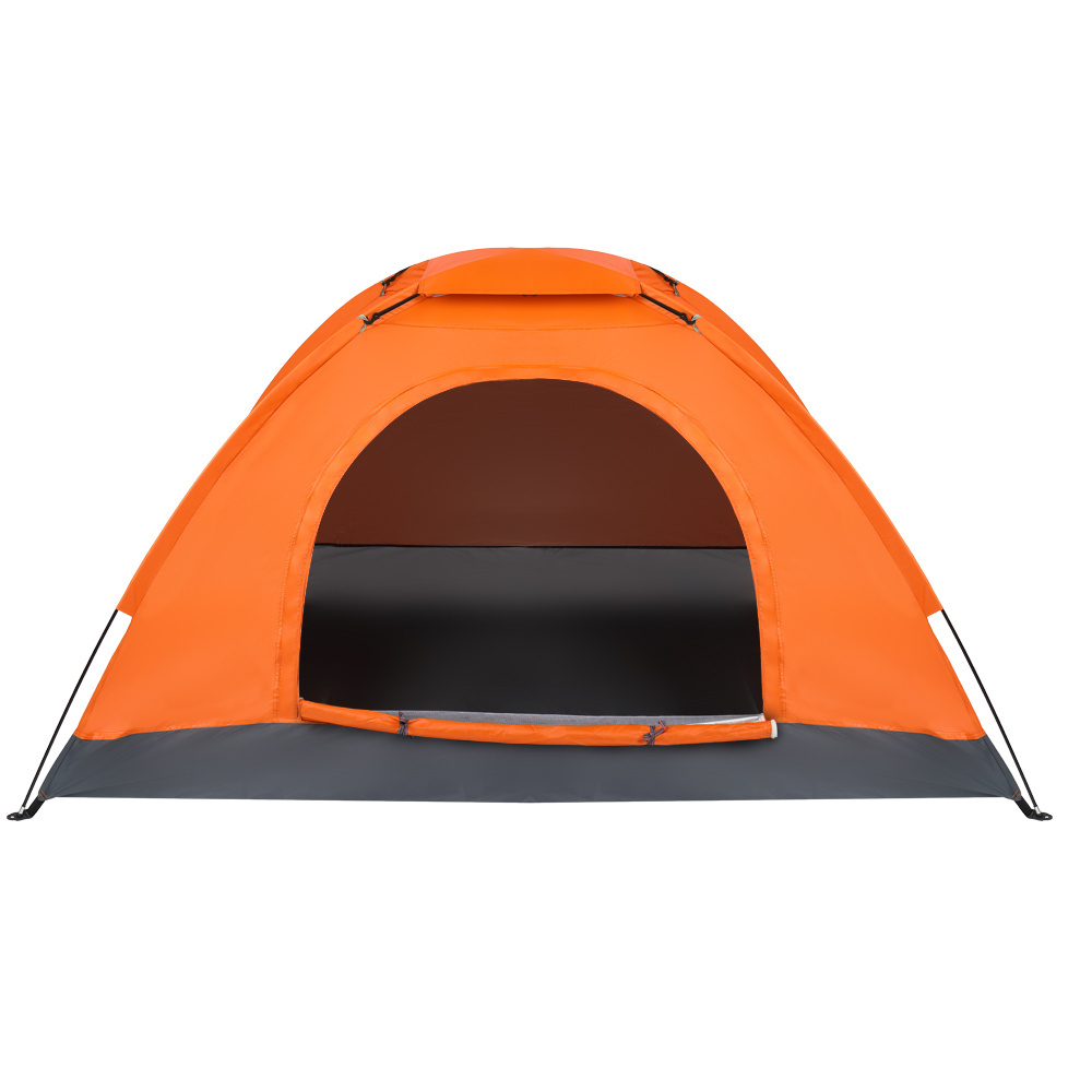 Single-person Single-layer Orange Tent - Image 8