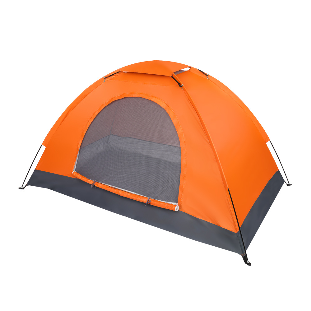 Single-person Single-layer Orange Tent - Image 6