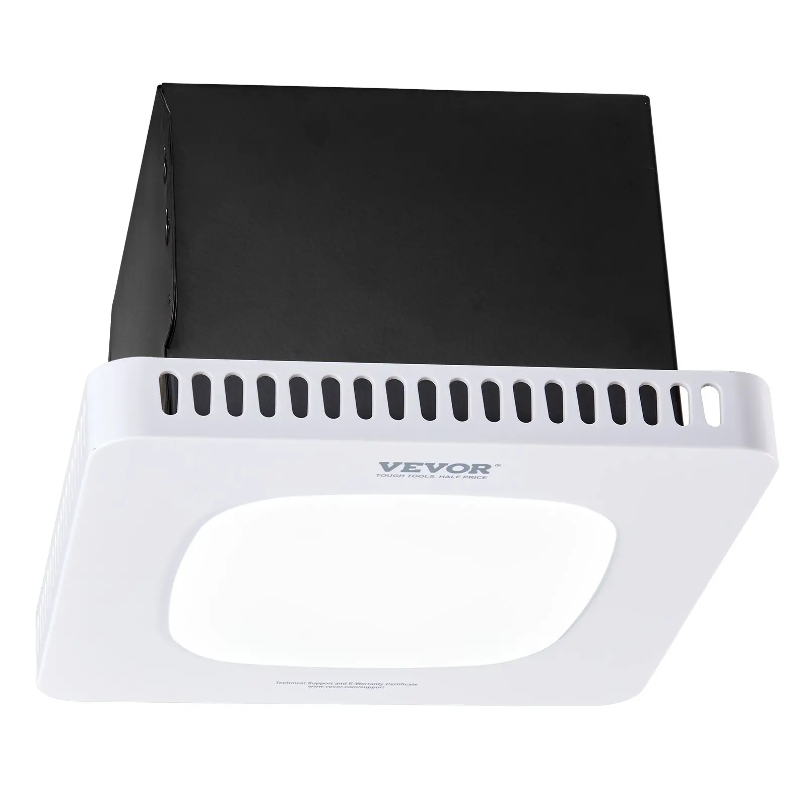VEVOR Bathroom Exhaust Fan with LED Light, 110 CFM Bathroom Vent Three Gear Color Temp, 1.5 Sones Low-Noise, Premium AC Motor Ceiling Fan for Laundry Room, Storage Room, Home Ventilation, White - Image 10